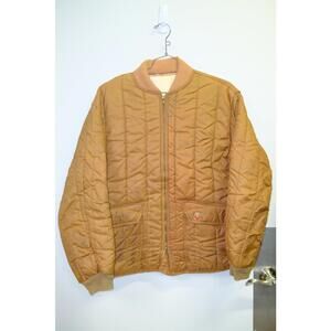 60's Refrigiwear Quilted Workwear Bomber Jacket